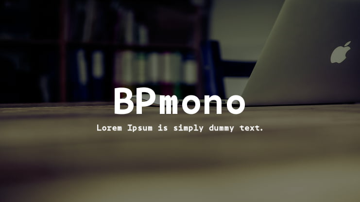 BPmono Font Family