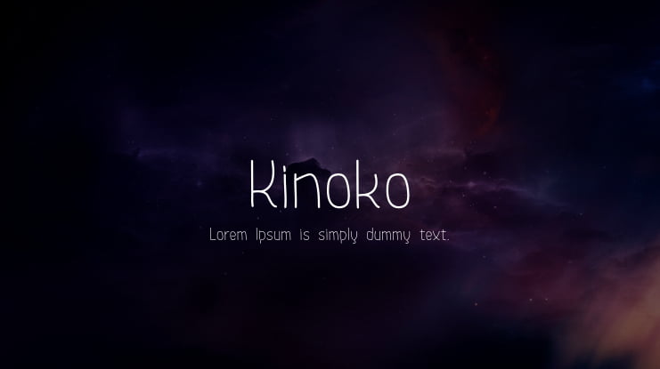 Kinoko Font