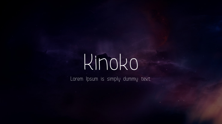 Kinoko Font