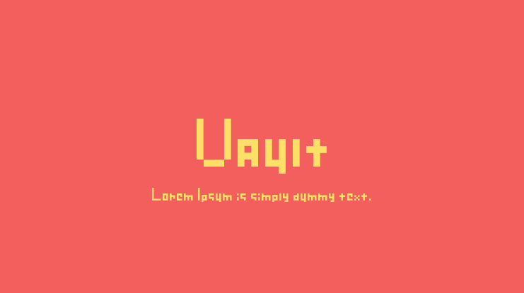 Vault Font