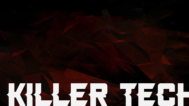 Killer Tech Font Family