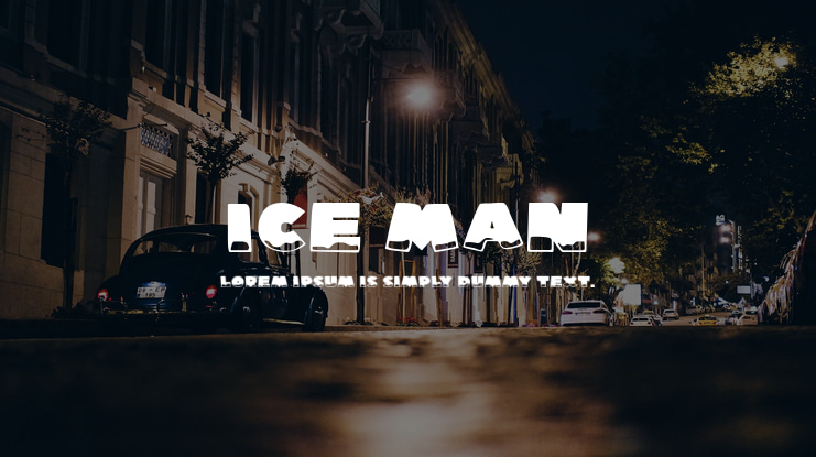 Ice Man Font Family