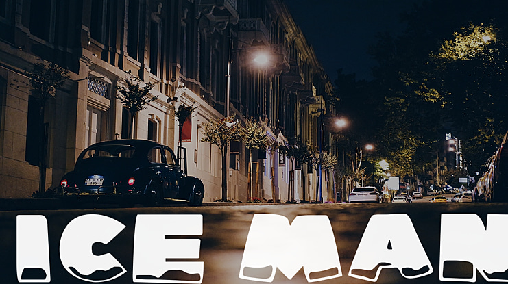 Ice Man Font Family