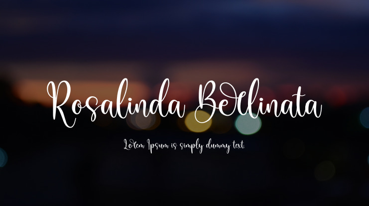 Rosalinda Berlinata Font