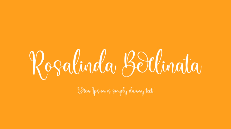 Rosalinda Berlinata Font