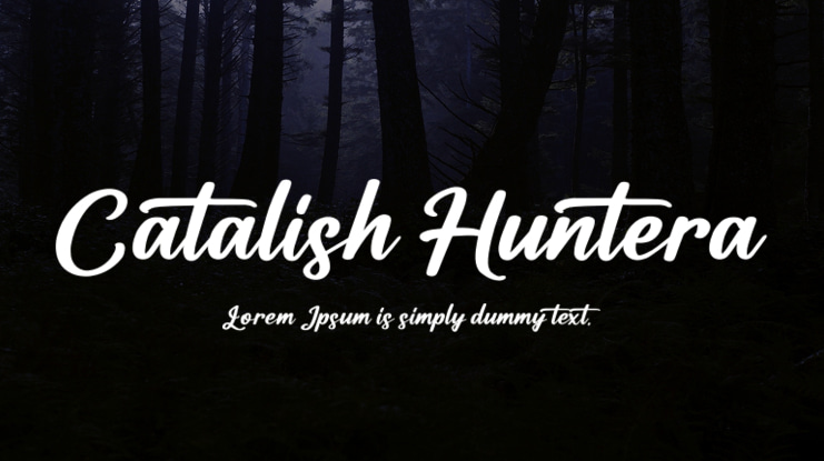 Catalish Huntera Font