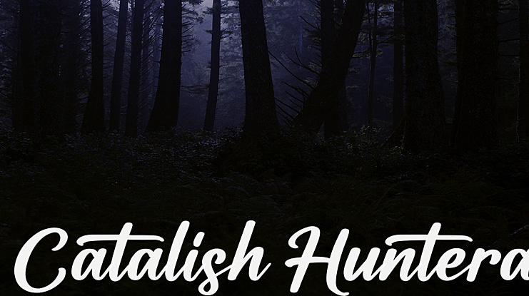 Catalish Huntera Font