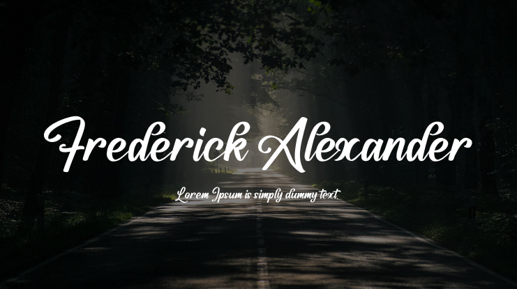 Frederick Alexander Font
