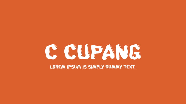 c Cupang Font