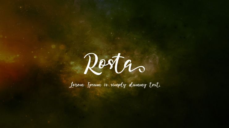 Rosta Font