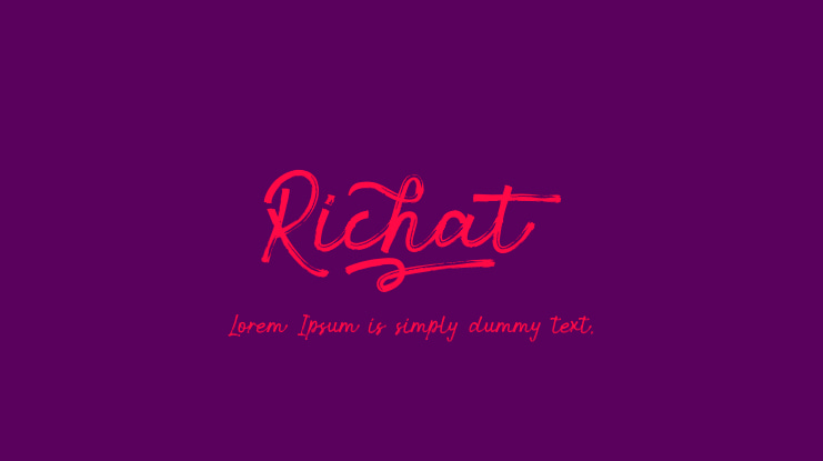 Richat Font
