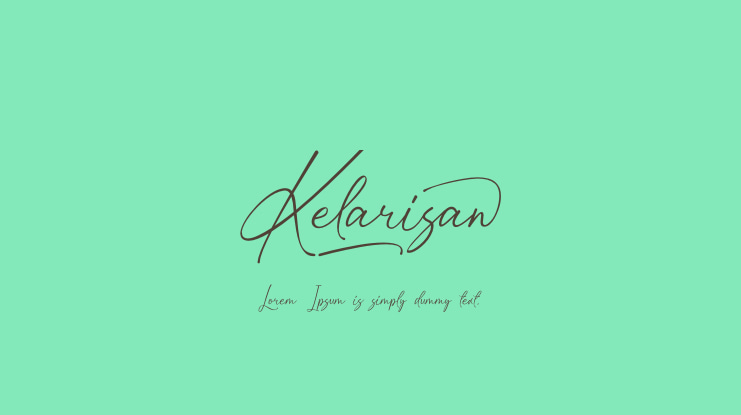 Kelarisan Font