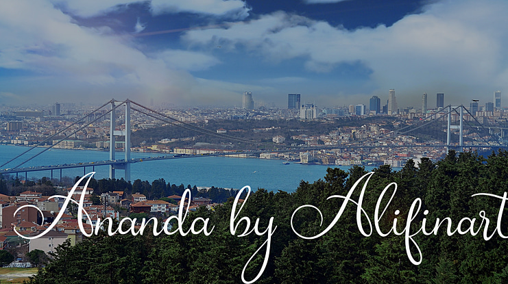 Ananda by Alifinart Font