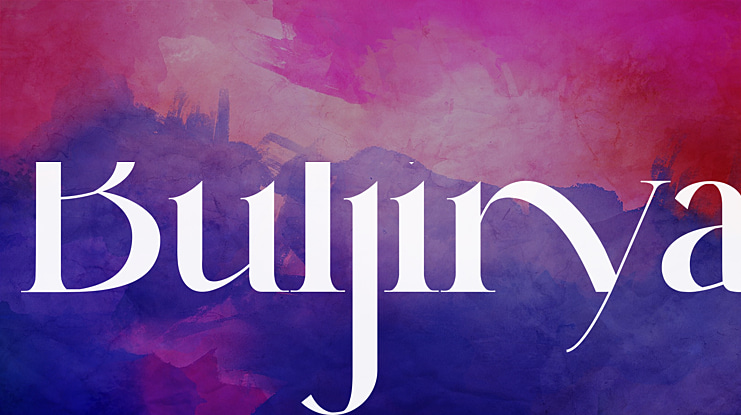 Buljirya Font