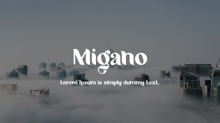Migano Font