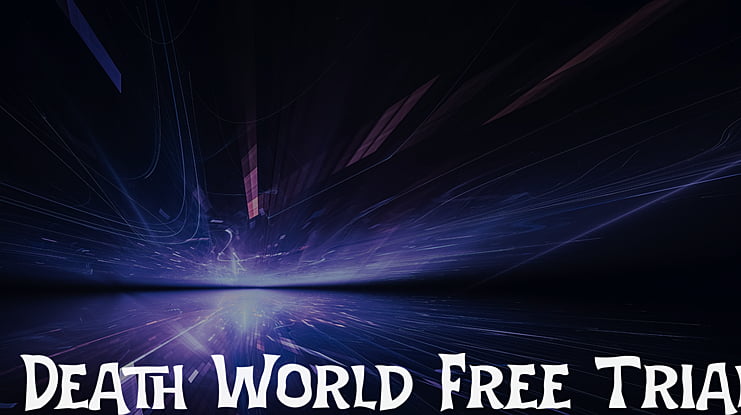 Death World Free Trial Font