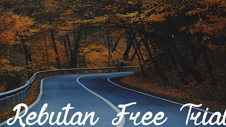 Rebutan Free Trial Font