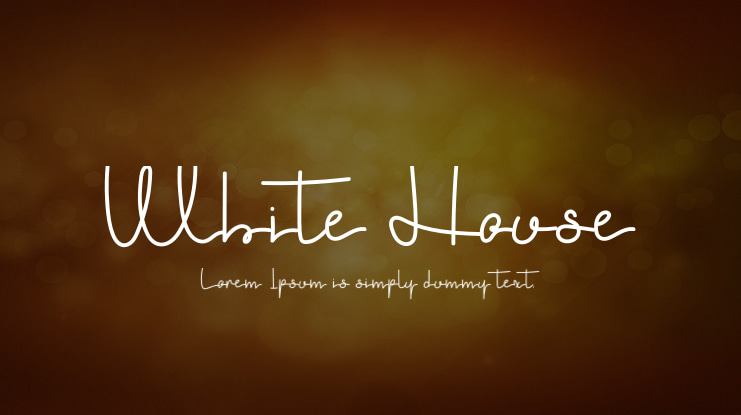 White House Font