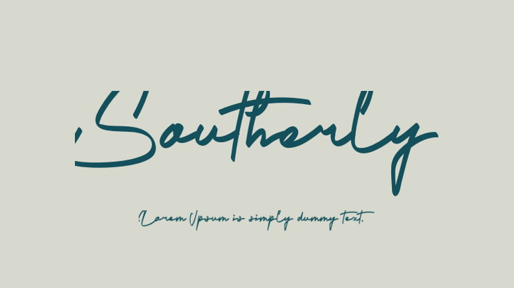 Southerly Font Family