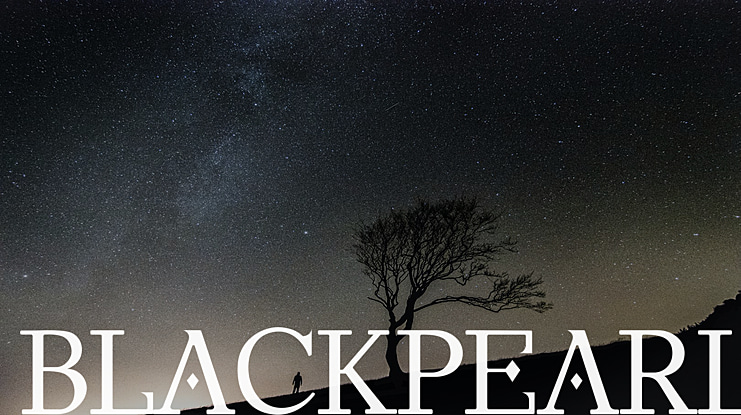 BlackPearl Font Family