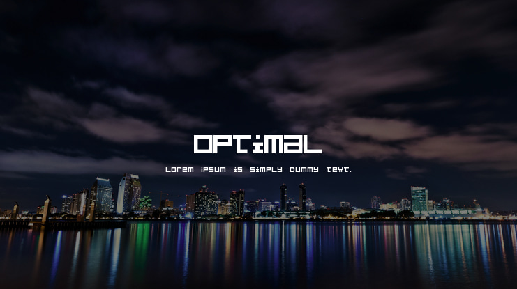 Optimal Font
