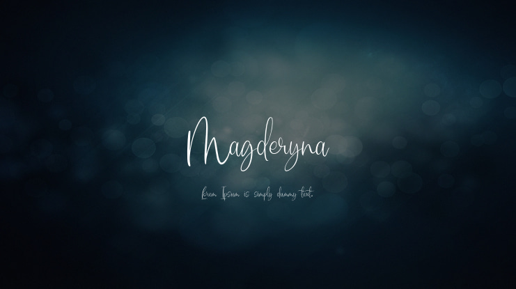 Magderyna Font