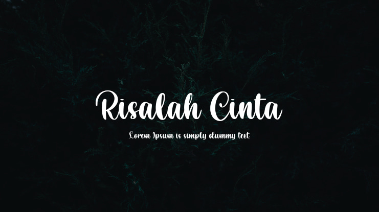 Risalah Cinta Font