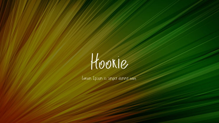 Hookie Font