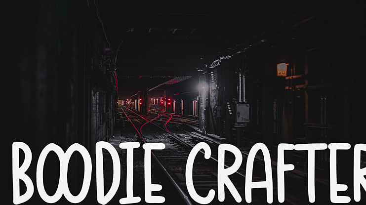 Boodie Crafter Font