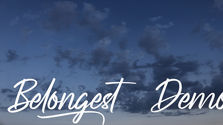 Belongest Demo Font