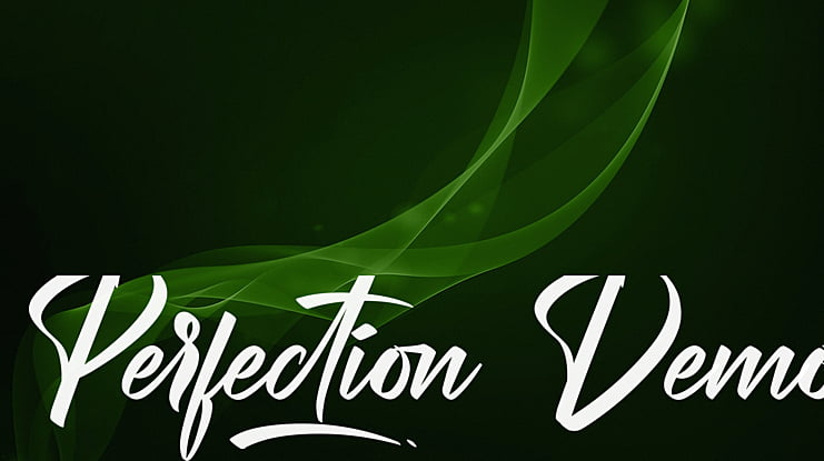 Perfection Demo Font