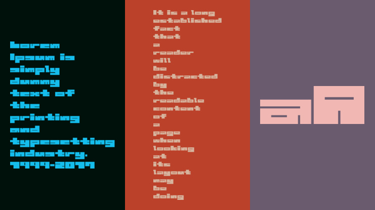 1B Maze Black + White Font Family