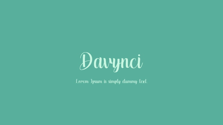 Davynci Font