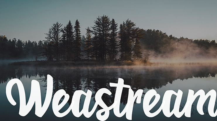 Weastream Font