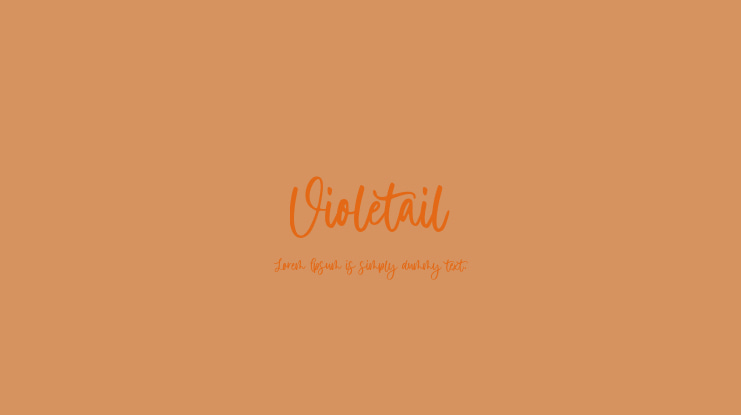 Violetail Font