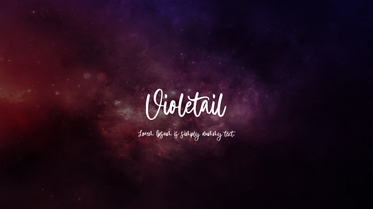 Violetail Font
