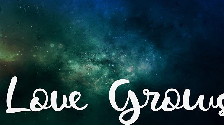 Love Grows Font