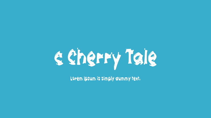 c Cherry Tale Font