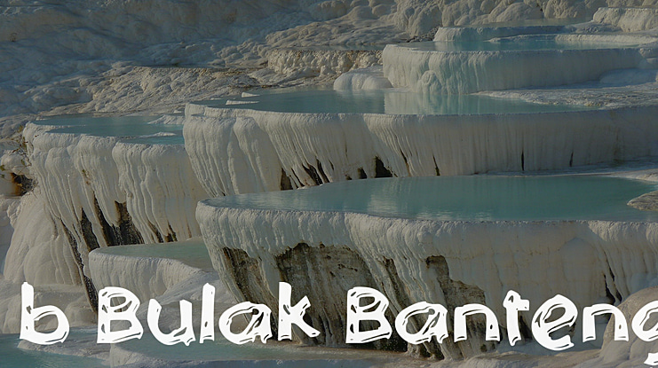 b Bulak Banteng Font