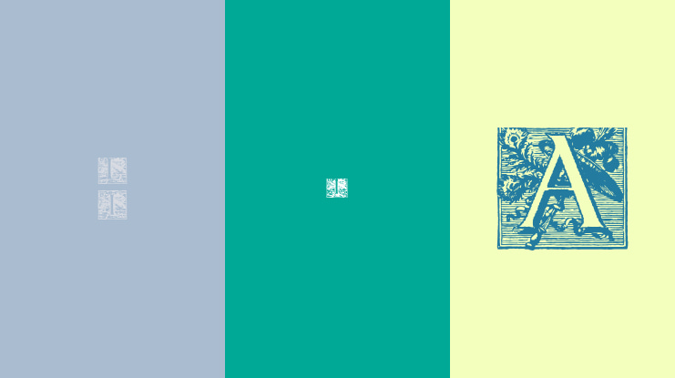 PompadourInitials Font