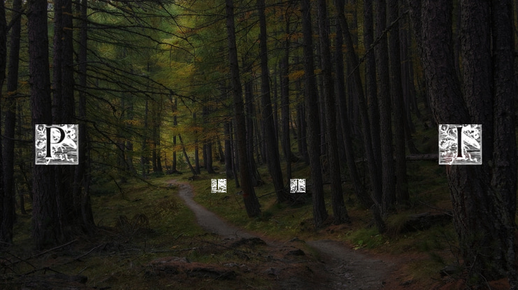 PompadourInitials Font