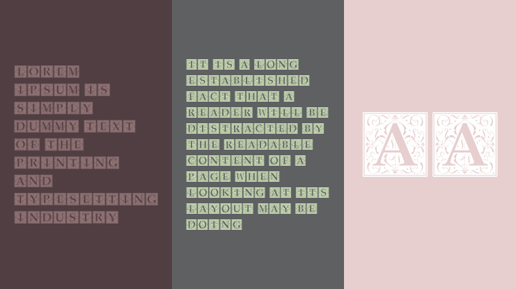 Baroque Explosion Font