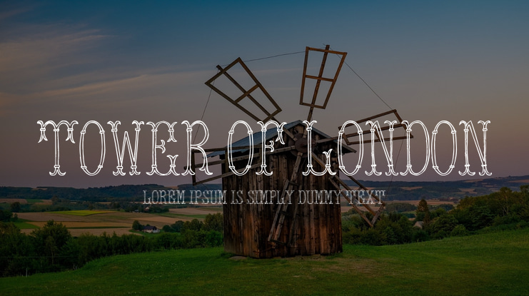 Tower of London Font