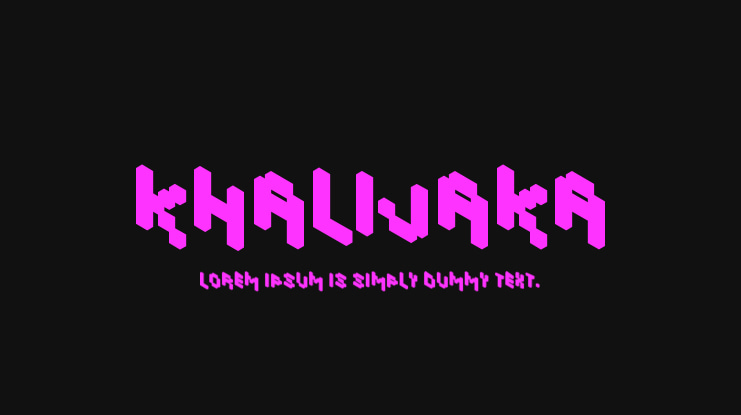 Khalijaka Font Family