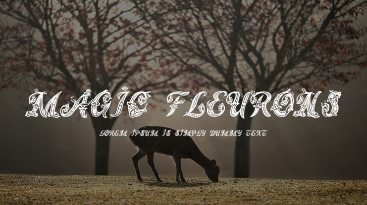 Magic Fleurons Font