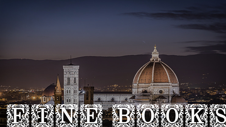 Fine Books Font