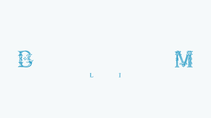 British Museum 1490 Font