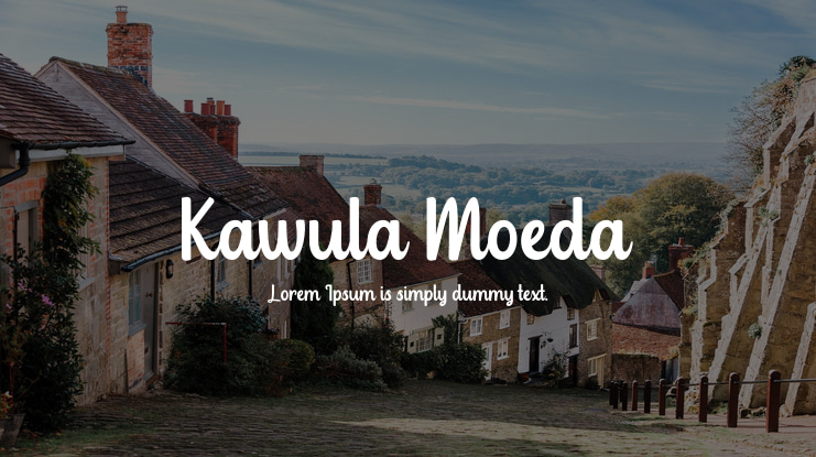 Kawula Moeda Font