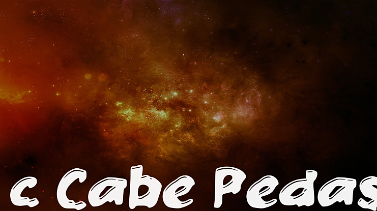 c Cabe Pedas Font