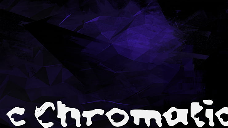 c Chromatic Font